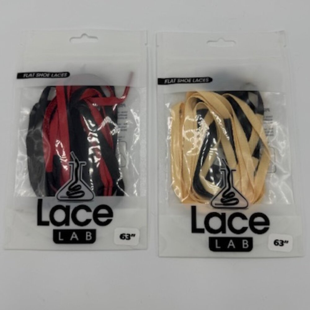 Lace Lab Brand Replacement Shoe Laces Jordan 1 Union Style 2 pairs Brand New 63"